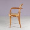 m28272 1930s Nr 811 chair in beech wood with webbing seat and back / Josef Hoffmann / Ligna, Czech