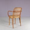 m28272 1930s Nr 811 chair in beech wood with webbing seat and back / Josef Hoffmann / Ligna, Czech