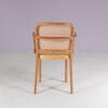 m28272 1930s Nr 811 chair in beech wood with webbing seat and back / Josef Hoffmann / Ligna, Czech