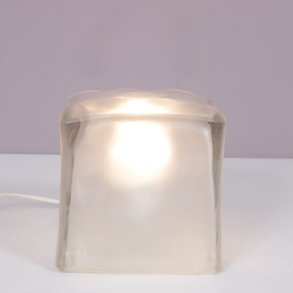 1990s "Iviken" or Ice Cube table lamp by IKEA, Sweden