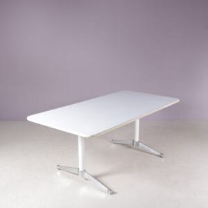 1960s retangular dining table Charles & Ray Eames Herman Miller