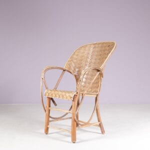 1950s Rare wooven chair (commissioned by le Corbusier)